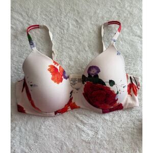 38D Soma Embraceable Bra - Twilight Garden Floral Print - 38D
